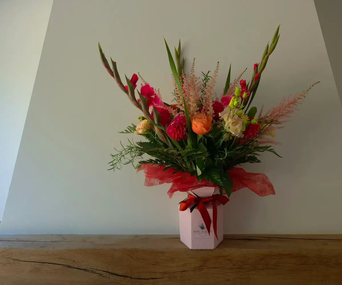 Bouquet en vase